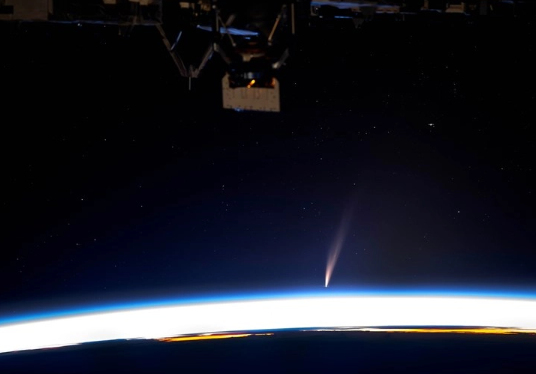 ATLAS KUYRUKLU YILDIZININ FOTOĞRAFI ÇEKİLDİ