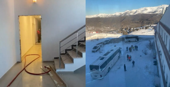 SİVAS’TAKİ PATLAMADA CAN KAYBI YOK