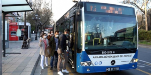 ANKARA'DA TOPLU ULAŞIMA ZAM GELDİ