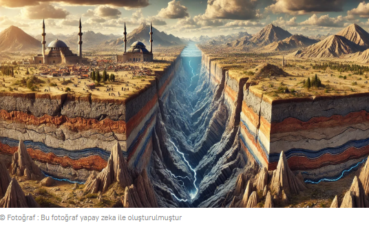 TÜRKİYE'NİN ALTINDA DEVASA BİR YARIK KEŞFEDİLDİ