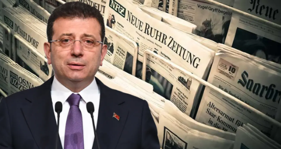 DÜNYA BASINI İMAMOĞLU’NUN GÖZALTINI KONUŞUYOR