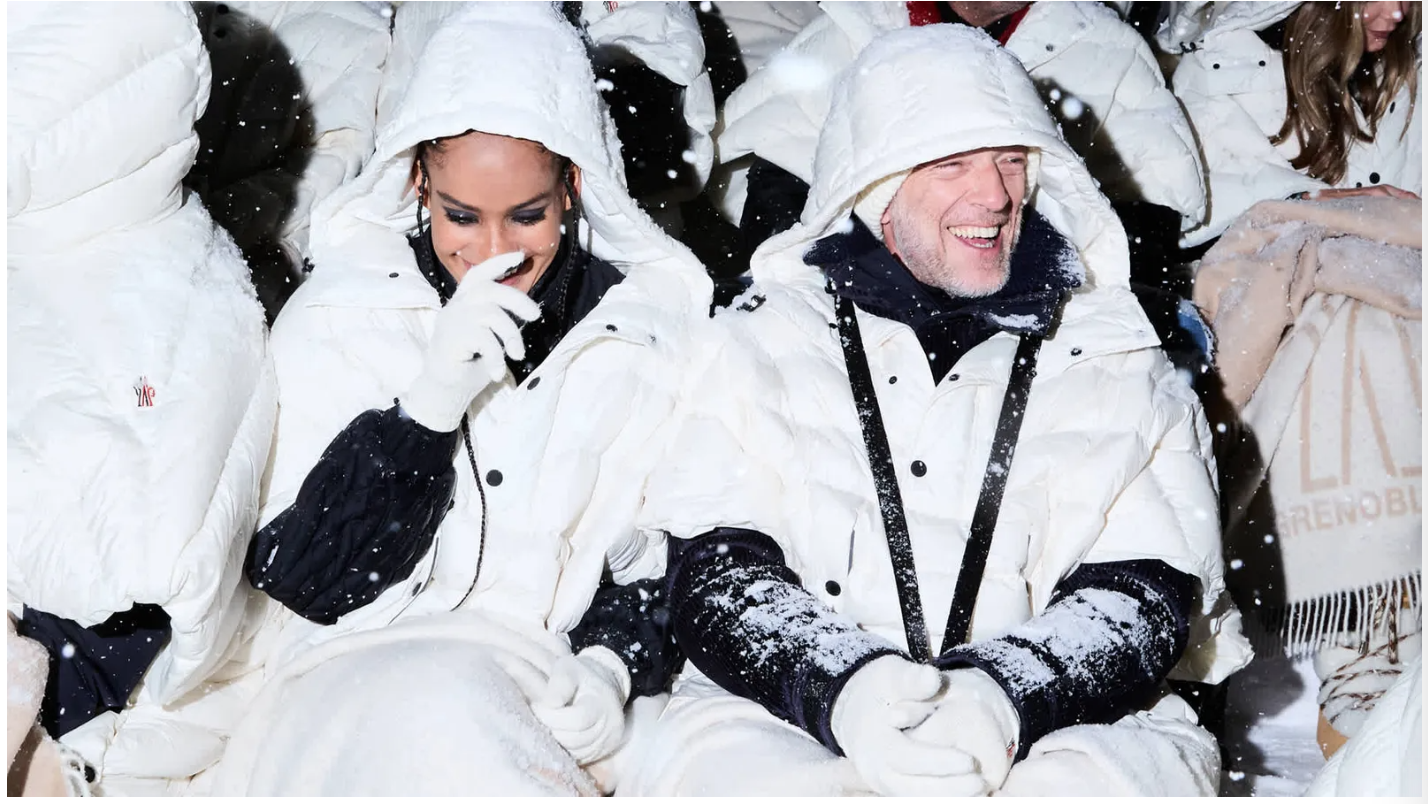 MONCLER SONBAHAR 2025 Hazır Giyim Defilesinde Ünlüler İlk Sırada