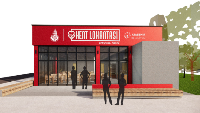 ATAŞEHİR BELEDİYESİ KENT LOKANTASI AÇIYOR