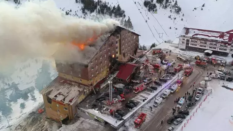KARTALKAYA'DAKİ OTEL YANGINI DAVASINDA 32 SANIK HAKİM KARŞISINDA