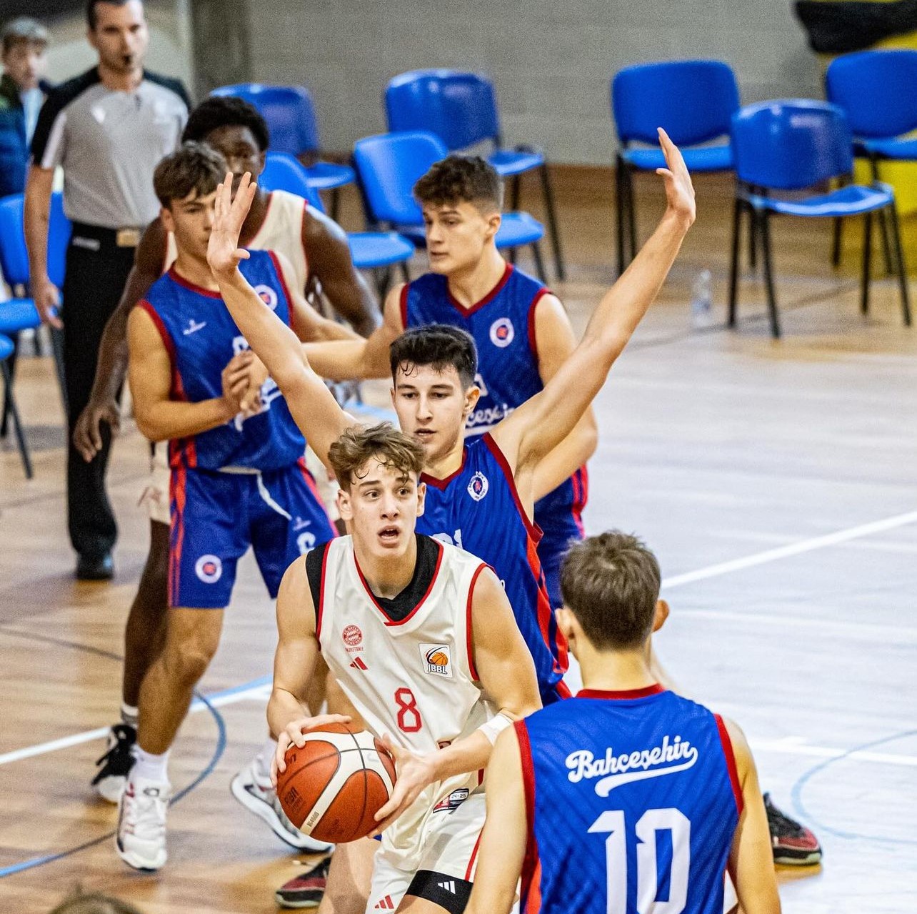 Bahçeşehir Koleji U16 Basketbol Takımı, Avrupa’nın en iyileriyle mücadele etti