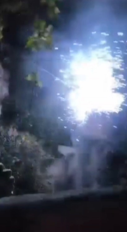 Elektrik kablolarında korkutan patlama