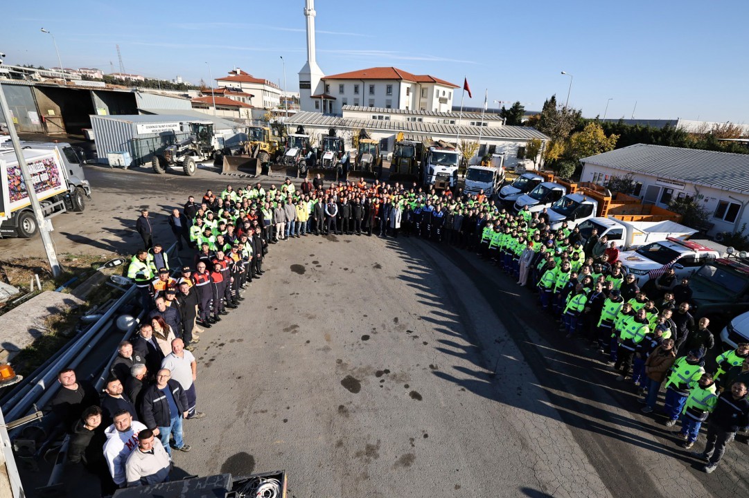 Silivri Belediyesi kışa hazırlık toplantısı yaptı