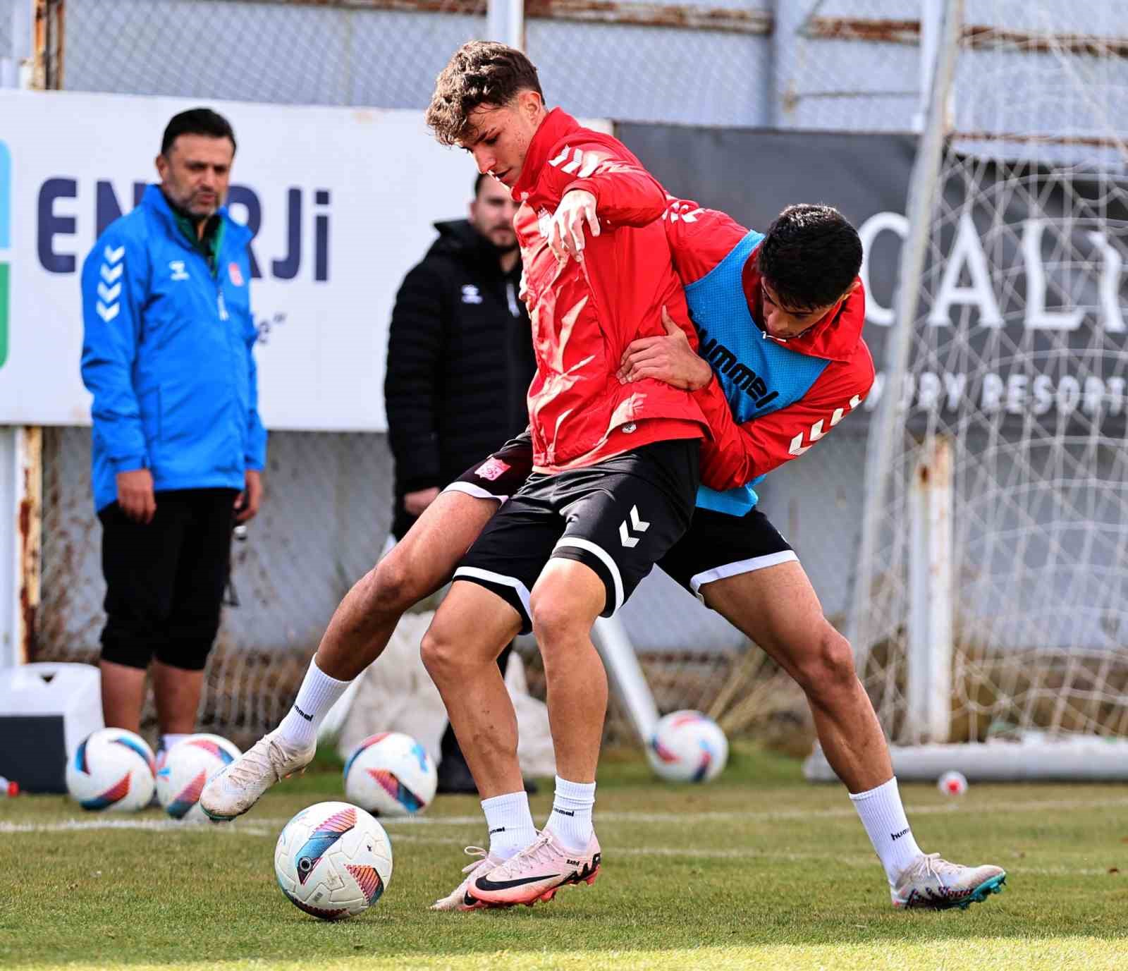 Sivasspor taktik çalıştı